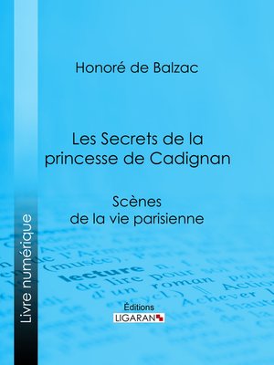 cover image of Les Secrets de la princesse de Cadignan